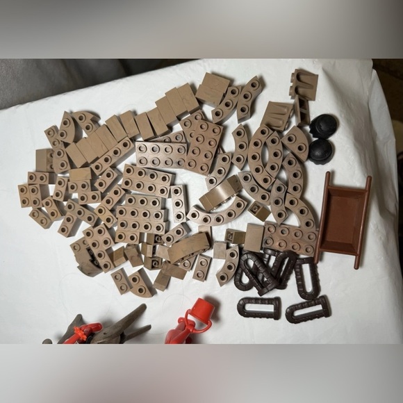 1974 1977 Geobra Playmobil System Medieval Castle Figures Horses Lot - Picture 10 of 12